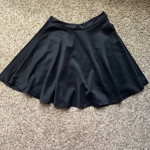 Black Skater Skirt